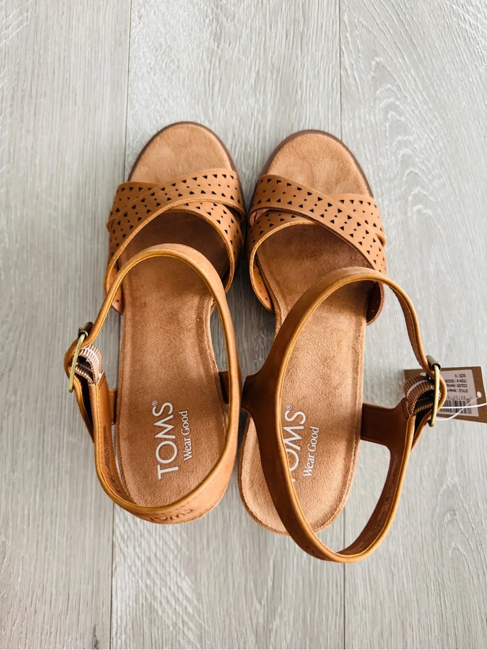 Toms Majorca Strappy Heeled Sandal Size 9 New